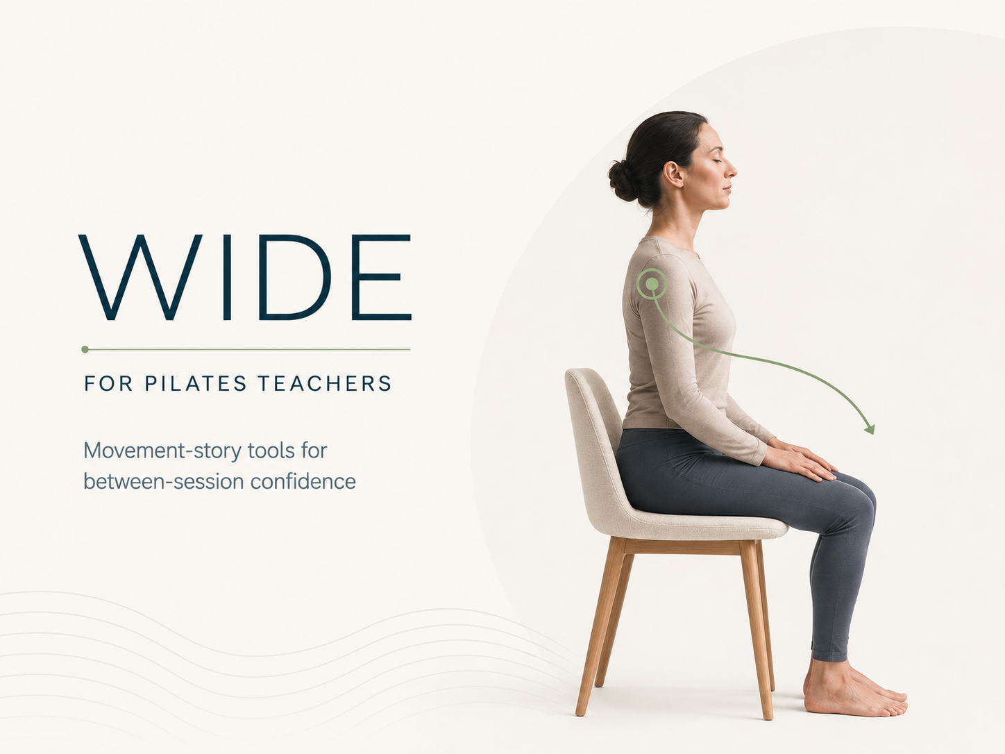 MoveWide hero image showing a seated figure with a movement-story path